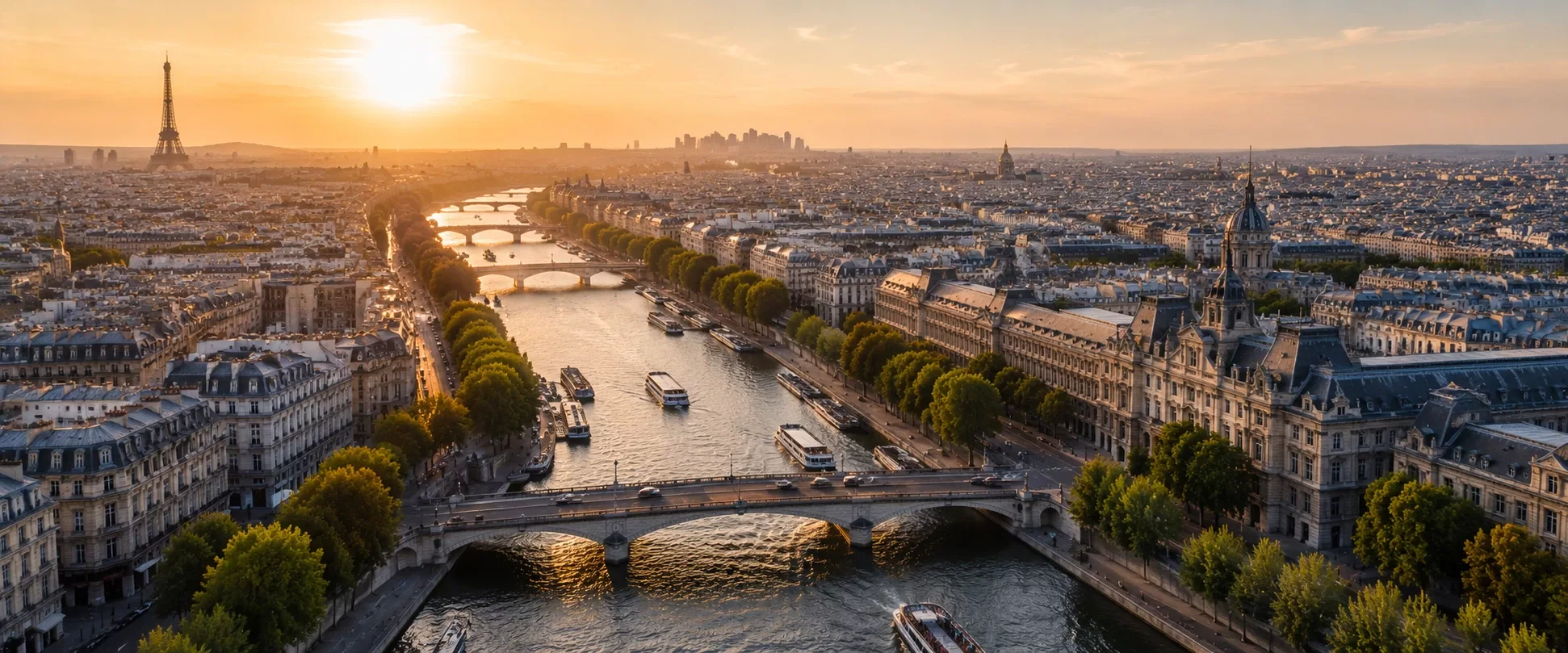 Arc de Triomphe et Tour Eiffel